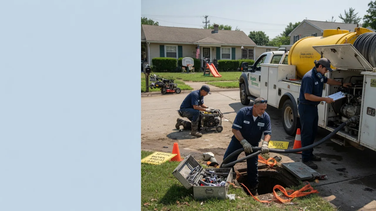 Septic Tank Pumping in May, OK near me